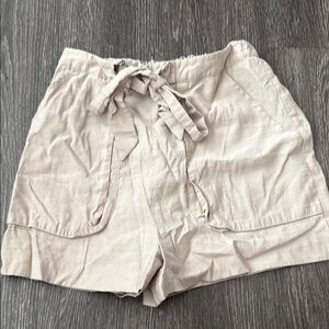 Gilli Cream Cargo Shorts with Relaxed Fit